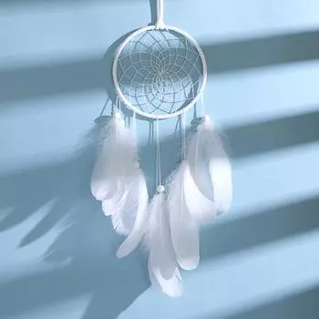 Sweet Dream Handmade Dream Catcher Gifts Dreamcatcher Подвеска Creative Hollow Wind Chimes Wall Hanging Without Light синий