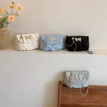 Sweet Girl Bag New Small Square Bag Niche Design Portable Cute One-shoulder Crossbody Bag