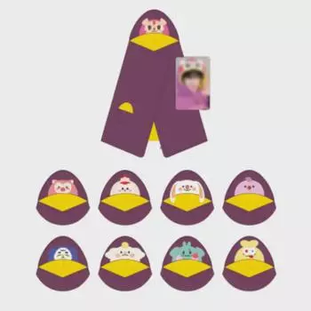 Sweet Potato Hooded Blanket Cravity Min-hee Kang Mong