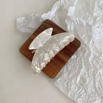 Sweet Shark Clip French Hair Clip Flower Korean Style Headwear Female Hair Accessories Acetate Hair Clip Plastic Hair Claw