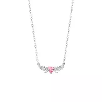 Sweet Wings and Love Girl Light Luxury High-end Niche Design Clavicle Chain