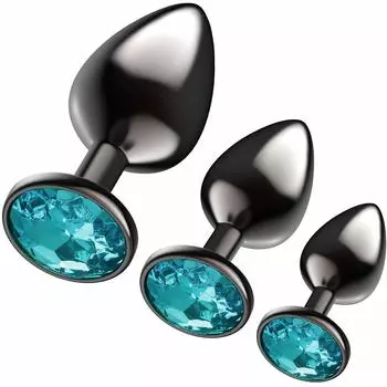 Sweetwinds Anal Anal Anal Stainless Crystal Anal Anal Anal SM Beginners to Adult Toys Plugs, Beads, Plugs, Steel, Base, Colorful, Expansion,