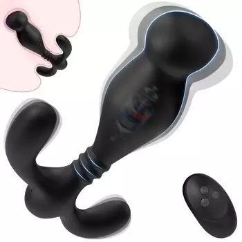 Sweetwinds Anal Anal Squirting Direct Prostate Massager Strong Vibration Modes Remote Anal Anal For Beginners to USB Adult Toy Plug, Vibrator,