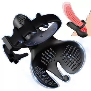 Sweetwinds Penis Cock Electric 9 Вибрационный шариковый мешок Размер стягивающий пенис для клитора мужской и женский одновременный USB Магнитный Товары для взрослых Кольцо,