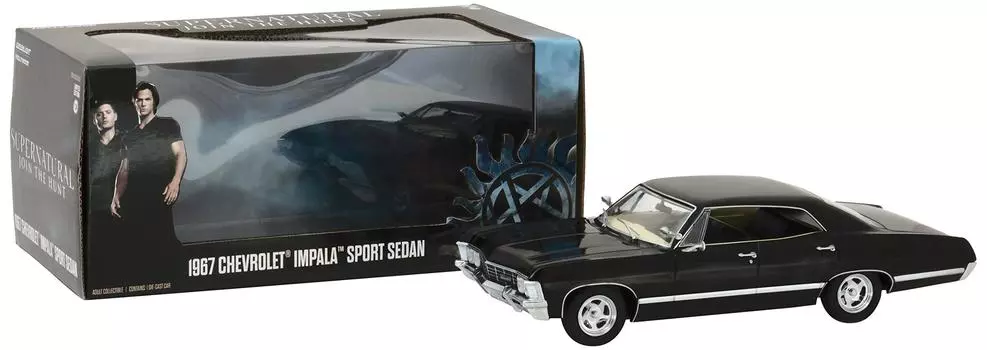 Сверхъестественное ТВ 1967 Chevrolet Impala Sport Sedan 1/24 (2005-текущая серия) -