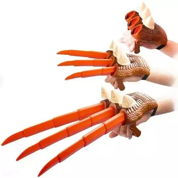 Сверхдлинный выдвижной коготь динозавра реквизит для косплея для детских фотографий сценическое представление вечеринка