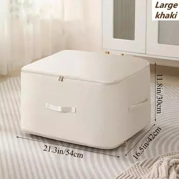 Сверхкомпактный компрессионный органайзер Большие и прочные сумки Motion с укрепленными ручками Идеально подходят для одеял 54x42x30cm