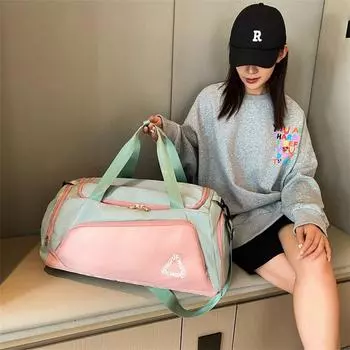 Сверхлегкая минималистичная спортивная спортивная сумка большой вместимости — просторные отделения для универсального хранения, идеальный спутник в путешествии