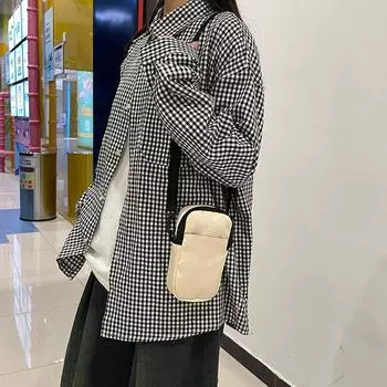 Сверхлегкая многофункциональная сумка для мобильного телефона, спортивная поясная сумка, вертикальная нагрудная сумка, мужская сумка-мессенджер, мужская сумка через плечо. белый