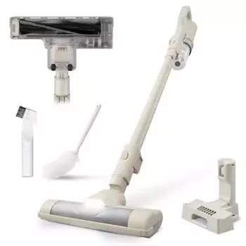 [Сверхлегкая модель весом 1,1 кг] Беспроводной пылесос Iris Ohyama Stick Cleaner Легкий перезаряжаемый циклонный пылесос Stick Cleaner Просто положите его на