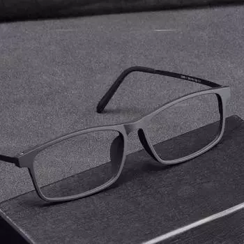 «Сверхлегкая оправа для очков для близорукости из черного титанового сплава TR90»