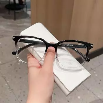 Сверхлегкая сетчатая красная черная оправа для очков в стиле ретро TR90 Danyang может быть оснащена оправой для очков Degree Tide.