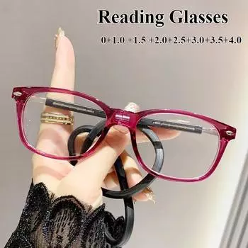 Сверхлегкие компьютерные очки с подвеской на шею, готовые очки для чтения, женские и мужские, с защитой от синего света, магнитные очки от пресбиопии, портативные 0 леопардовый