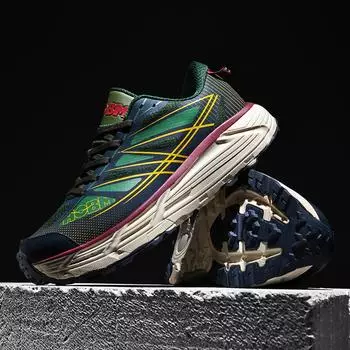 Сверхлегкие мужские кроссовки для бега по пересеченной местности, мужские уличные кроссовки для скалолазания, мужская спортивная обувь для бега с сеткой, мужская внедорожная обувь на толстой подошве 39