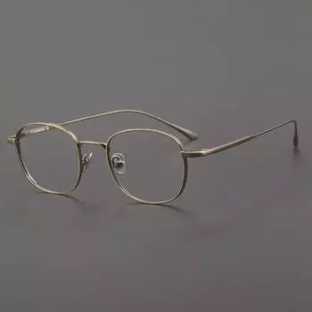 Сверхлегкие очки из чистого титана в полной оправе - DAILYNEWS Ретро-стиль для мужчин и женщин с близорукостью