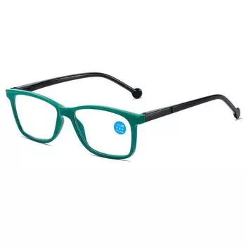 Сверхлегкие очки унисекс для чтения, стильные очки с синим светом, блокирующие пресбиопию, мужские и женские винтажные прозрачные линзы, очки с дальними линзами 2.5