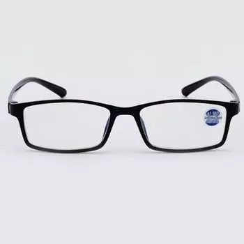 Сверхлегкие противоусталостные очки для чтения с синим светом TR90 чёрный