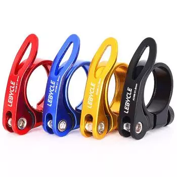 Сверхлегкий алюминиевый быстросъемный зажим для подседельного штыря для шоссейного велосипеда, быстросъемный зажим для подседельного штыря велосипеда