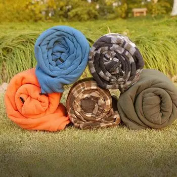 Сверхлегкий флисовый спальный мешок для кемпинга, многофункциональный летний спальный мешок для кемпинга