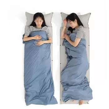 Сверхлегкий хлопковый спальный мешок, водонепроницаемый, весна-лето, спальный мешок для кемпинга на открытом воздухе