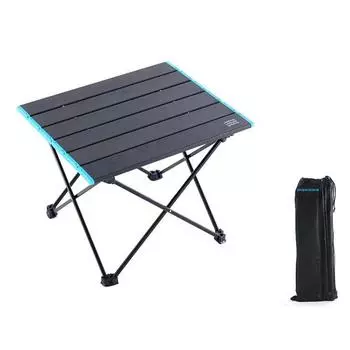 Сверхлегкий компактный кемпинг Alu. Складной стол с сумкой для переноски M