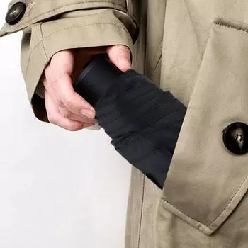 Сверхлегкий мини-карманный женский маленький ветрозащитный складной зонт для путешествий, компактный дождевой мужской зонт, солнцезащитный зонт для улицы