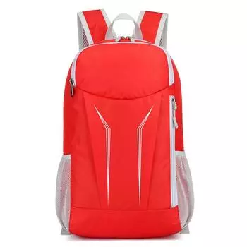 Сверхлегкий складной рюкзак для отдыха на природе, для путешествий, хранения, альпинизма, походов, складной спортивный рюкзак 20-35L красный