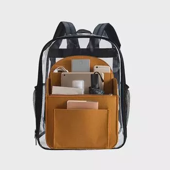 Сверхлегкий войлочный органайзер для сумок и рюкзаков 19.5*12*26.5cm темно-серого