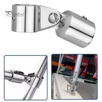 Сверхмощная фурнитура Bimini Top, крышка с проушиной, полированная поверхность, нержавеющая, устойчивая к коррозии, верхняя крышка Bimini, детали трубки с проушиной S A