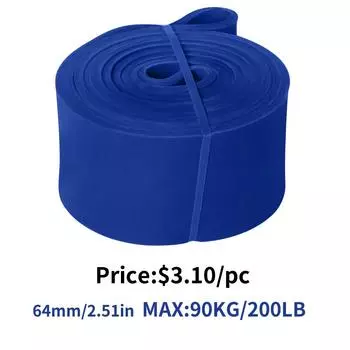 Сверхмощная латексная резинка для упражнений, эластичная лента для занятий спортом, силовая подтягивающая вспомогательная лента для тренировок, пилатеса, оборудование для фитнеса