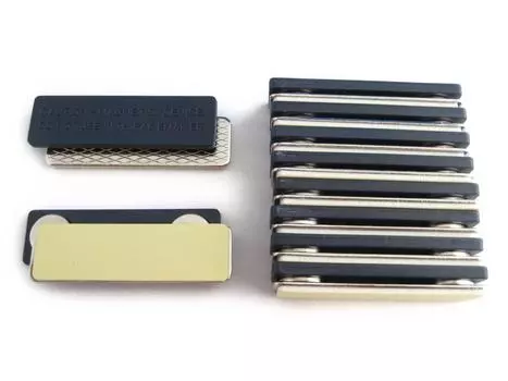 Сверхмощная неодимовая магнитная пластина, стальная пластина, набор с клейкой лентой, номер и односторонняя [в комплекте 10] [Модель PDB10]