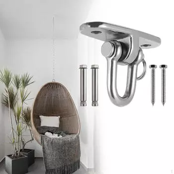 Сверхмощная вешалка для качелей, крючок для гамака для сиденья, стула, крыльца Style A