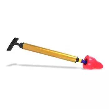 Сверхмощный инструмент для прочистки засоров под давлением воздуха для засоренных унитазов, вантуз для раковин, стоков, средство для удаления засоров, эргономичная рукоятка