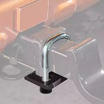 Сверхмощный натяжитель сцепного устройства для 1,25 и 2-дюймовых сцепных устройств для прицепов с U-образным болтом, шаровое крепление, стабилизатор, качающийся держатель, антидребезжащий зажим Onesize