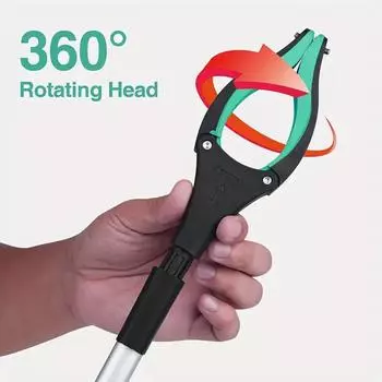 Сверхмощный складной захватный инструмент — идеальный инструмент для пожилых людей, магнитные вращающиеся губки с широкими губками синий