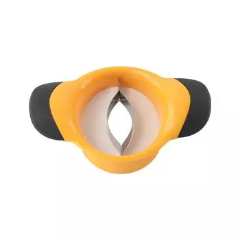 сверхострый инструмент для удаления косточек из манго, нержавеющие лезвия, инструмент для чистки фруктов, ломтерезка для манго, измельчитель сердцевины манго жёлтый