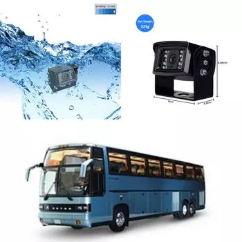 Сверхпрочная HD камера заднего вида 480P с ночным видением Универсальное крепление Камеры заднего вида для грузовиков, автодомов, прицепов, фургонов