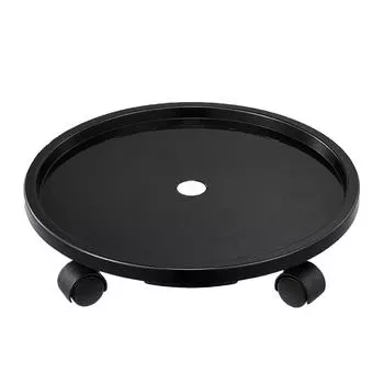 Сверхпрочная пластиковая тележка для бутылей с водой с поворотными колесами для легкой мобильности и устойчивости дома или в офисе A