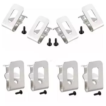 Сверхпрочные держатели для электроинструментов, настенные крючки-зажимы для ремня, крючки для хранения, не ржавеющие, гараж 8pcs