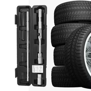 Сверхпрочный 4-ходовой крестовой ключ для колес, гаечный ключ для шин, телескопический стальной инструмент для ремонта автомобиля, расходные материалы для обслуживания шин United States