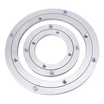 Сверхпрочный алюминиевый сплав вращающийся подшипник пластина поворотный круглый обеденный стол круглый подшипник стола поворотный стол вращающийся поднос