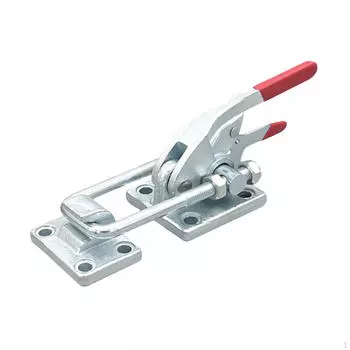 Сверхпрочный большой шарнирный зажим-защелка, удерживающая способность 7496 фунтов, простая установка самоблокирующегося U-образного болта Galvanized Iron