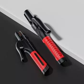 Сверхпрочный держатель электрода для сварки с зажимом для кабеля, противоожоговый электросварочный клещи 300A