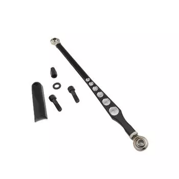 Сверхпрочный кронштейн крепления тяги переключения передач для мотоцикла Glide Deluxe, точная посадка Black White