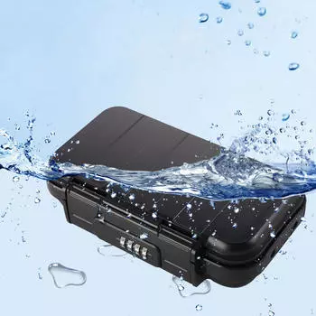 Сверхпрочный ящик с замком для безопасного хранения Blue