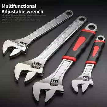 Сверхпрочный резиновый разводной гаечный ключ Инструменты для ремонта автомобилей и ванных комнат Универсальный гаечный ключ Набор динамометрических головок Ручной инструмент