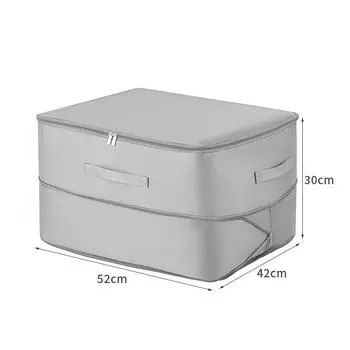 Сверхпрочный самокомпрессионный мешок для хранения - Портативный органайзер для одежды, одеял и лоскутных одеял Идеально подходит для организации шкафа L