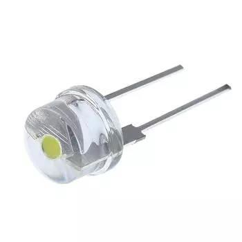 Сверхяркий F8 8 мм 0,5 Вт светодиодный светильник DIY светильники соломенная шляпа светильник лампочки светоизлучающий диод диоды светодиоды белый