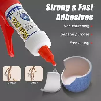 Сверхсильный клей Сильный сварочный клей Быстросохнущий герметик Водонепроницаемый герметик для шин обуви Клей для ремонта дерева и металла 50g