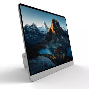 Сверхтонкий монитор 16,1 дюйма с портами Mini HD Type-C для ПК, телефона, планшета, игровой консоли 1080P EU Plug